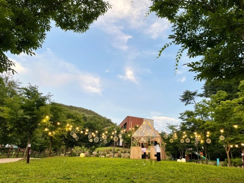 경기 북부 동두천 자연휴양림 25년 여름 계곡 물놀이, 야영장...