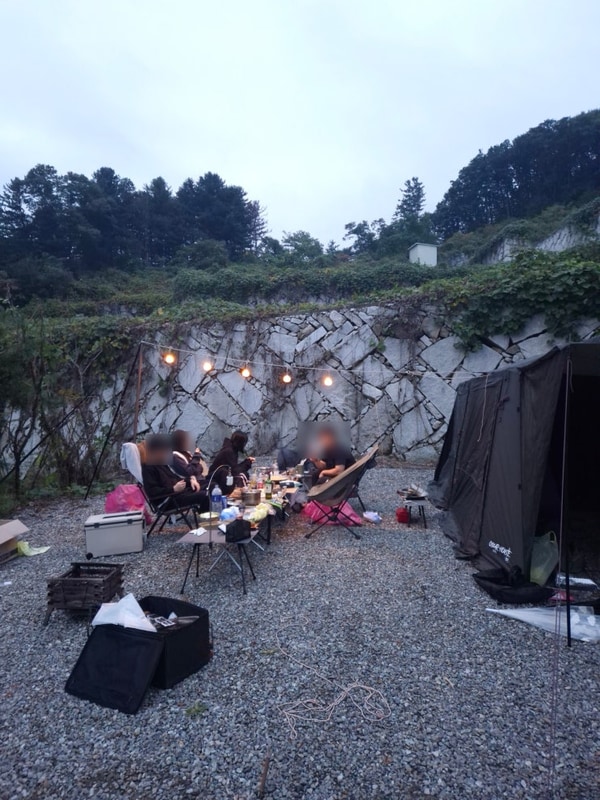 다시가본 가평 솔밭펜션캠핑장 명당 솔밭1,2번 사이트...