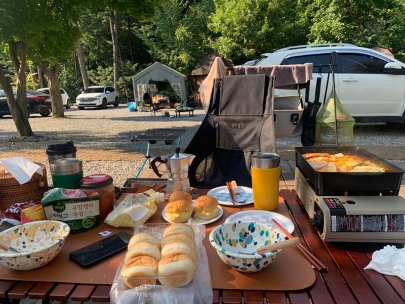 가평 에뜨유명산 캠핑장