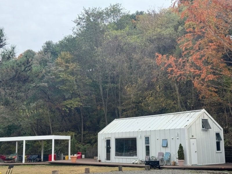 가평 독채 펜션 감성 캠핑장 그로브 grove 단체 대관이용 후기