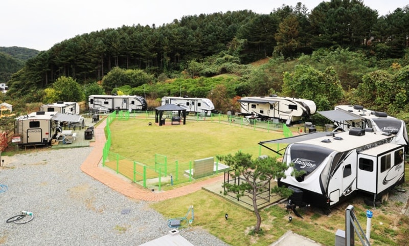 카라반, 수피아캠핑카라반!... 추천 카라반, 홍천 대명...