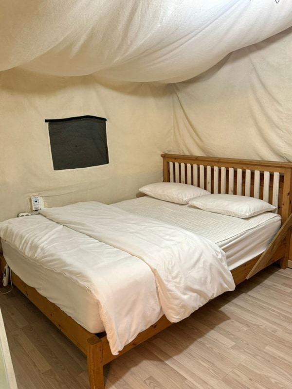 [경기/가평] 개별 욕실 있는... 이용 후기, 동물카라반 펜션