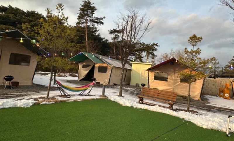 친구들하고 즐거운 추억을 만들 수 있는 포천글램핑 쿠나글램핑