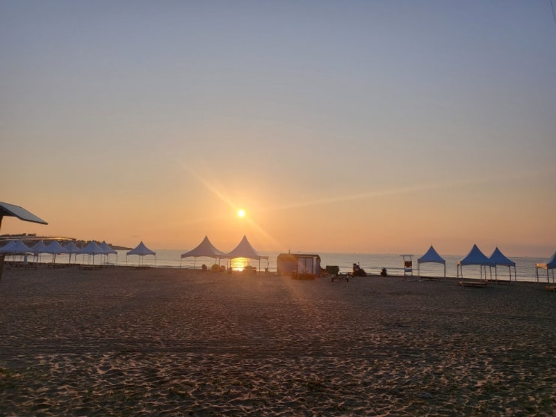 고성 송지호 오호캠핑장 B22 데크 2박3일 솔직 후기