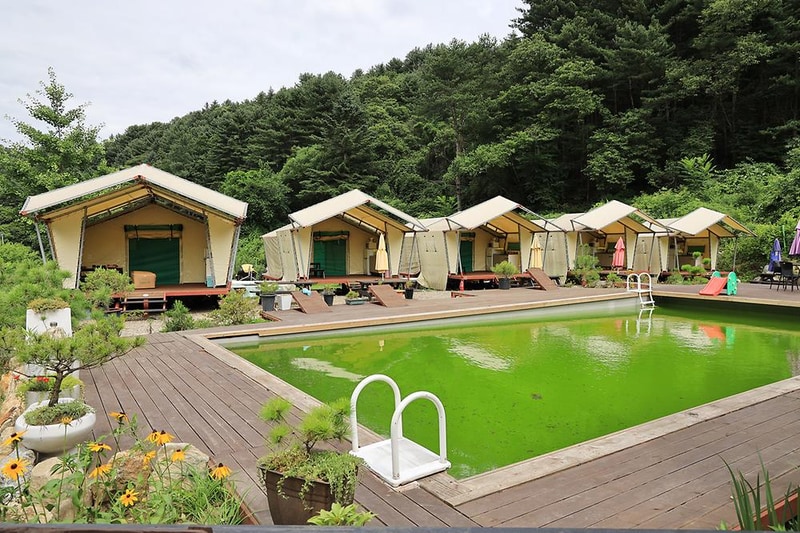 산유리캠핑장 시설 사진 1