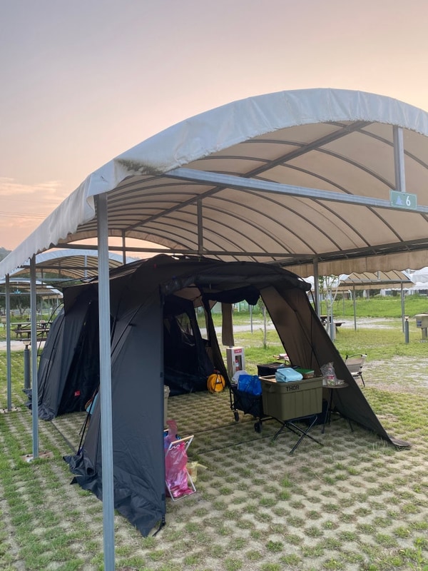 [캠핑] 서천 금빛노을 서울캠핑장(오토캠핑 6번 사이트)