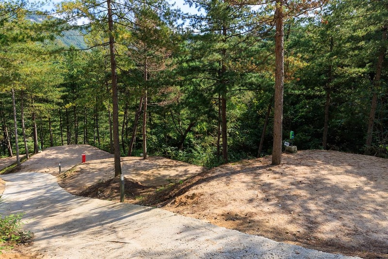 심천치유자연휴양림야영장 시설 사진 18