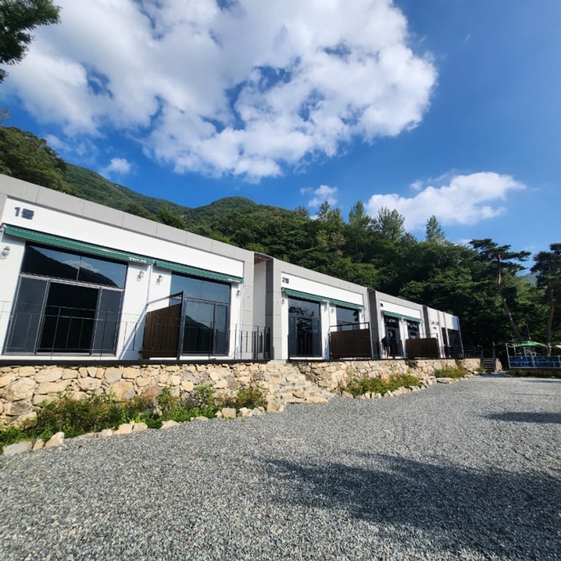 경남 글램핑 밀양 펜션 수영장 캠핑도래