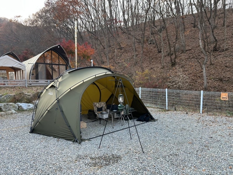 갖춰 편한 경기남부 편한 캠핑장에서 1박 - 천안 몽키캠핑장