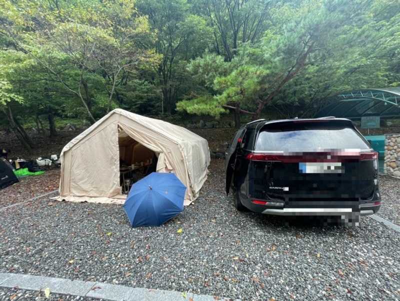 금산산림문화타운(남이자연휴양림) 제 3캠핑장 다녀왔어요