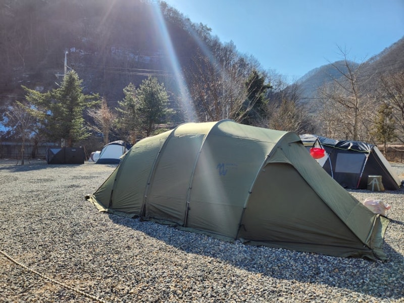 25년 2번째 캠핑 _ 옥천 '캠핑 클라쓰'(feat.폐교/키즈카페...