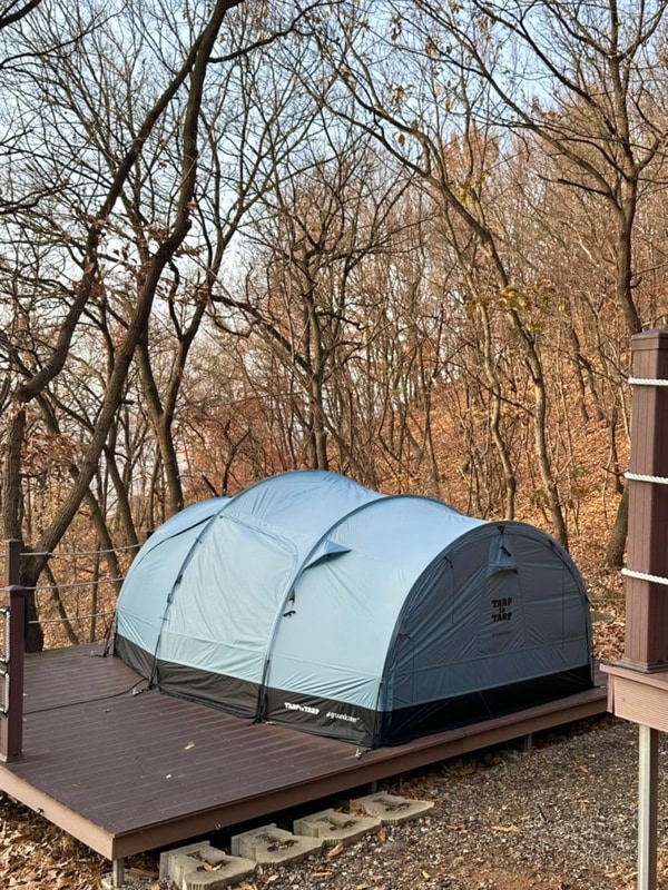 아산 캠프그라운드 화온 (오크존 O-18) ::몰티하우스 첫 피칭