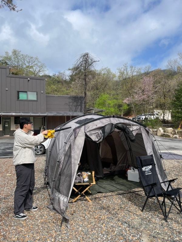 땡큐캠핑 양평 캠핑장 양평 휴먼캠핑장 재방문의사 100%