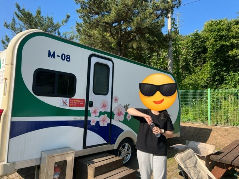 감성 제대로 느낄수 있는 곳. 고산 무궁화 오토캠핑장 카라반 리뷰