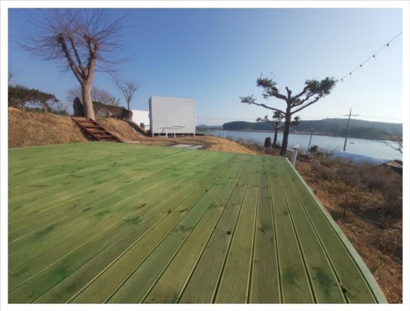 밤에 머물기 좋은 안면도글램핑 태안 안면도 비비애견동반캠핑장