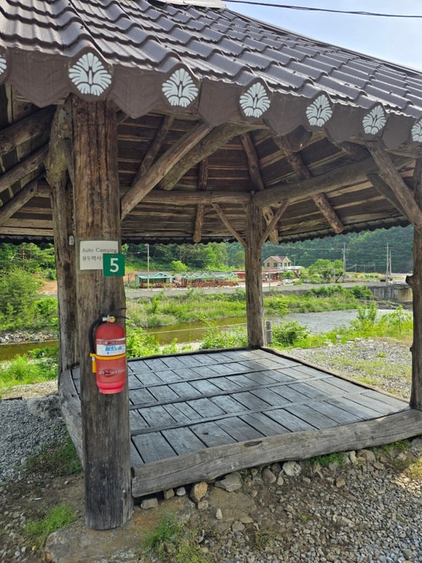 한적하고 여유로운 캠핑장 양양 부라보캠프