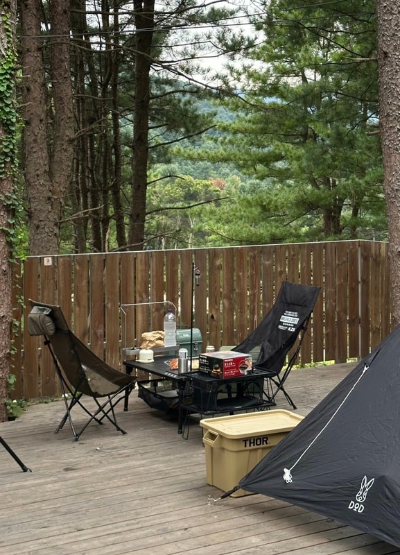 [캠핑장 후기] 가평 '선택적고립 캠핑장' B-3 후기 및 명당...