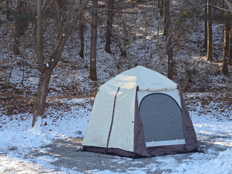 수 있는 강원도 홍천 '캠프하다' 캠핑장 :: 캠플 모어뷰텐트 극동계