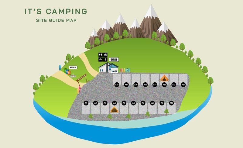 잇츠 캠핑 배치도 1