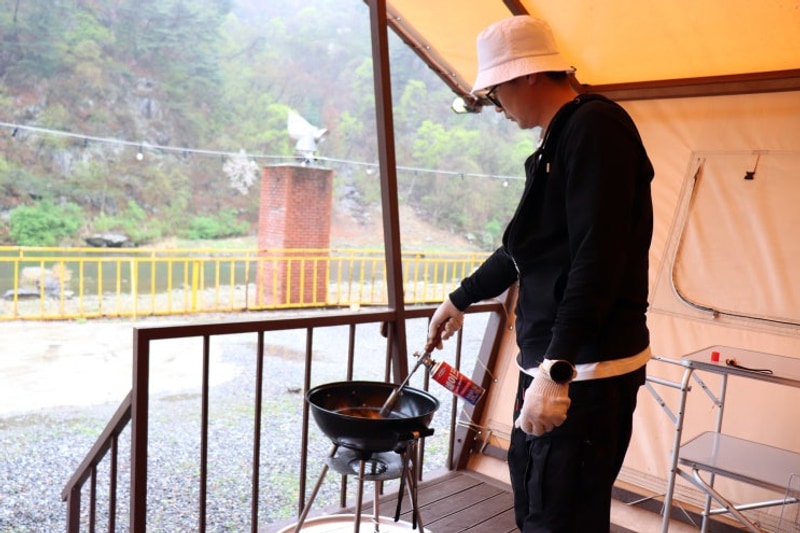[가평글램핑] ::별빛누리글램핑:: 무박글램핑으로 힐링하고 왔어요