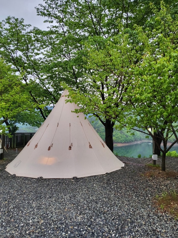 린재이 쉰한 번째 캠핑(충주 퀸스타운 캠핑장)