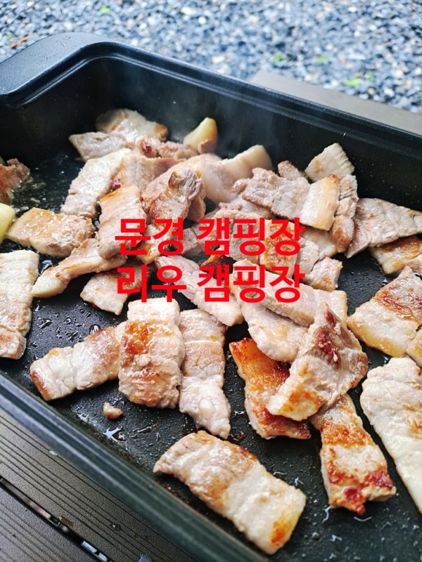 문경 캠핑장 리우 캠핑장 시설 및 배치도 안내