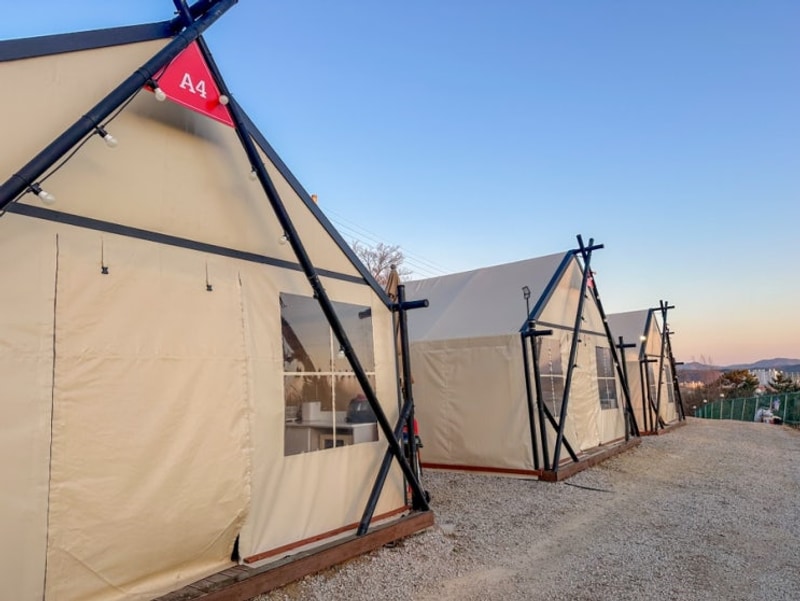 영천] 대구근교 애견동반 당일글램핑 가능한 영천 글램코티지