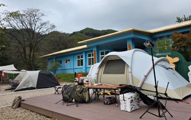 별빛 가득한 감성캠핑! 영동 오토캠핑 별의바다 조동캠핑장