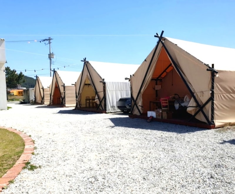 강원도 양양 라라플레이스&글램핑장 텐트 리뉴얼｜2024년 4월...